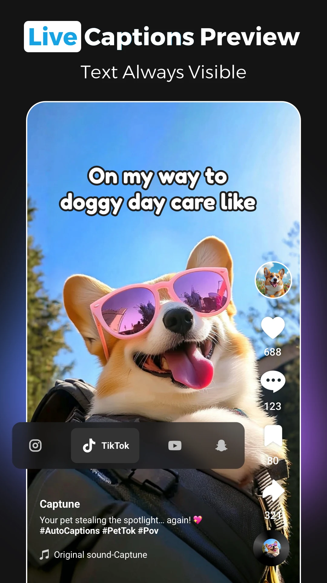 Captions AI - Auto Captions screenshot